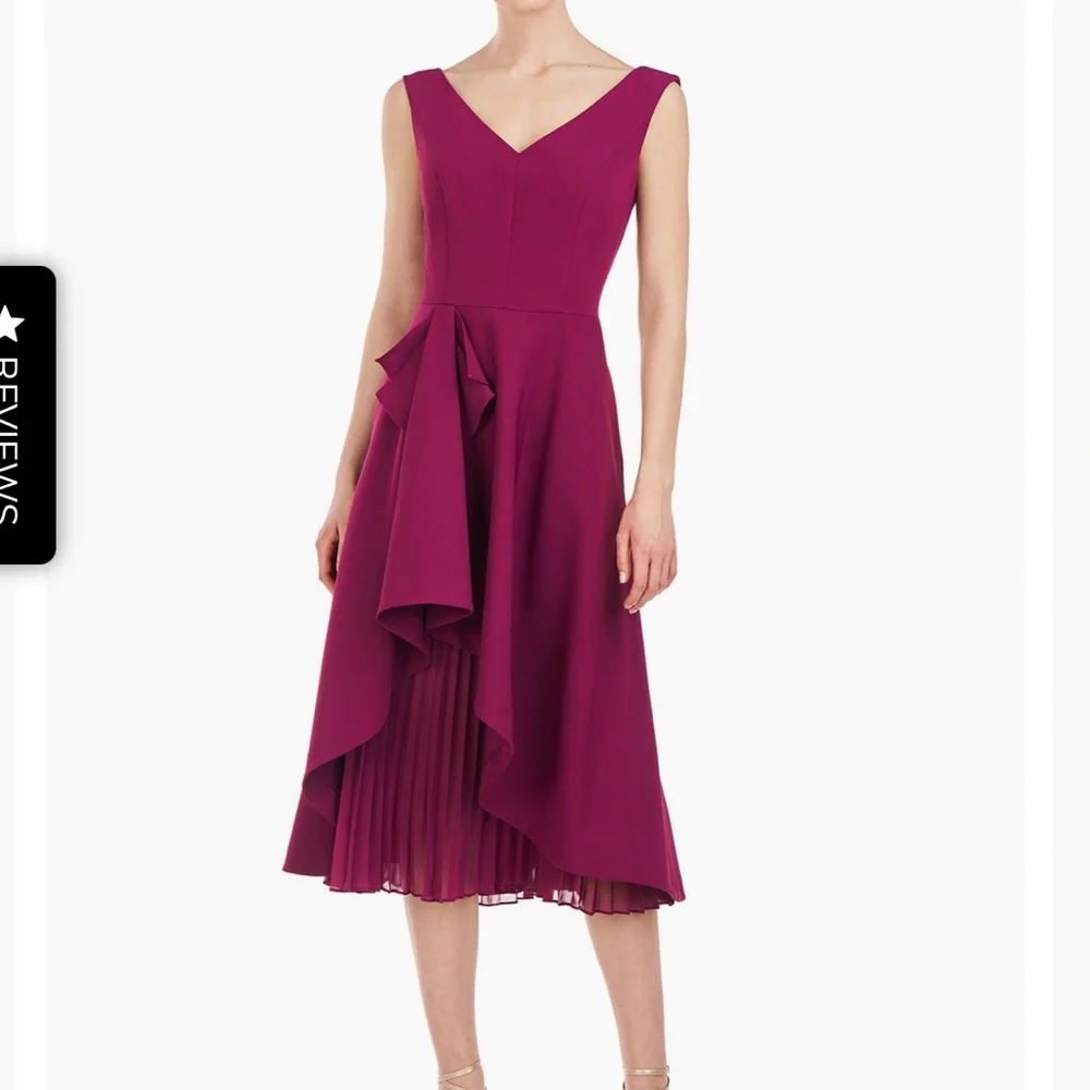 NWOT Kay Unger fit and flare dress